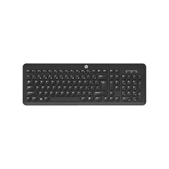 HP K260 Wireless Keyboard/Quick/Comfy/Accurate/Plug and Play/Led Indicators,Black